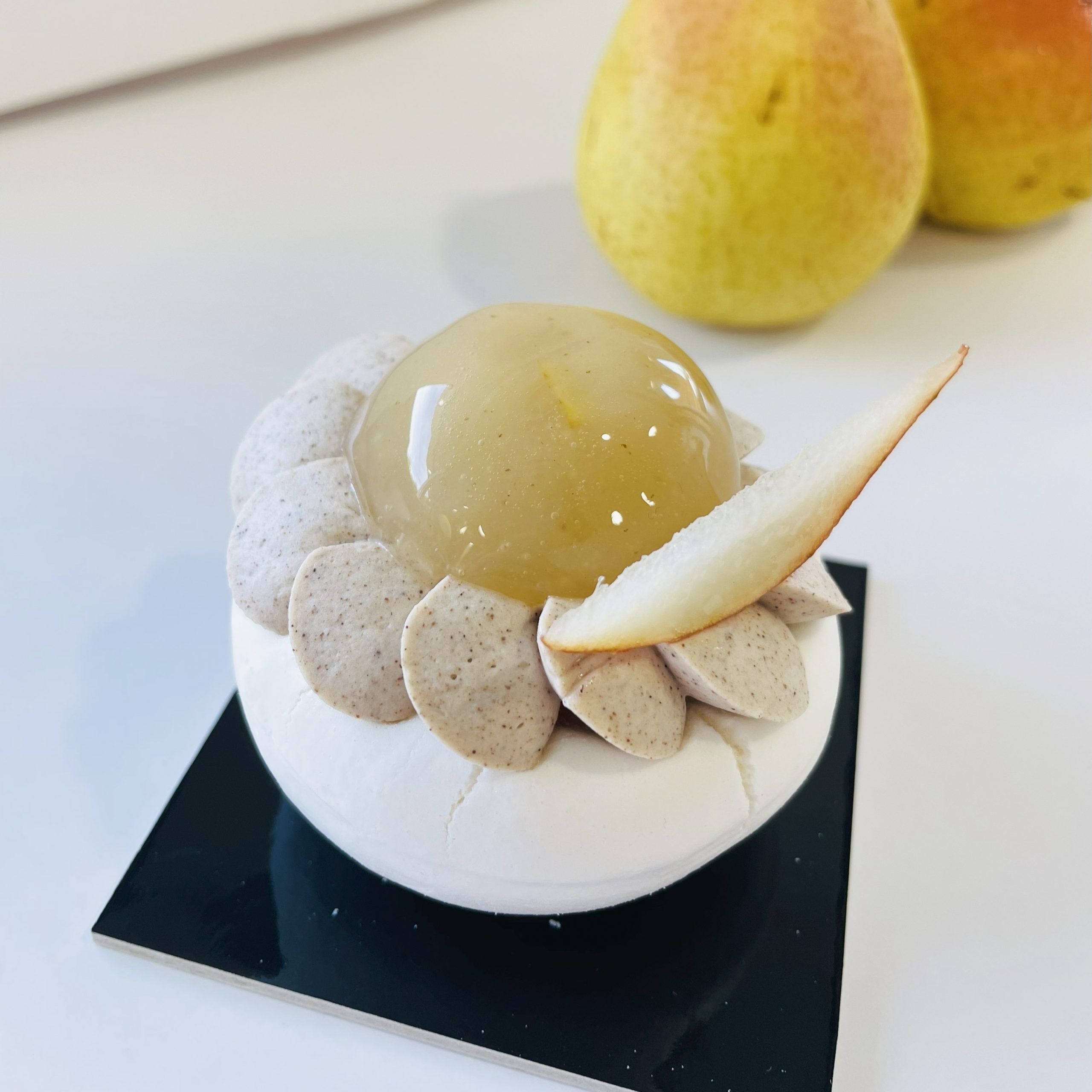 Pavlova poire cannelle